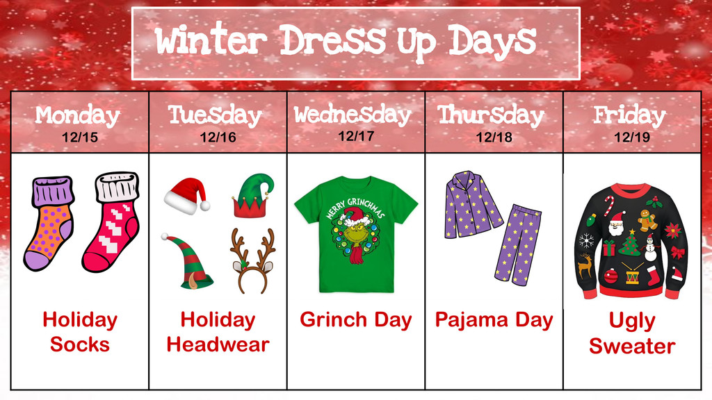winter dress up days 