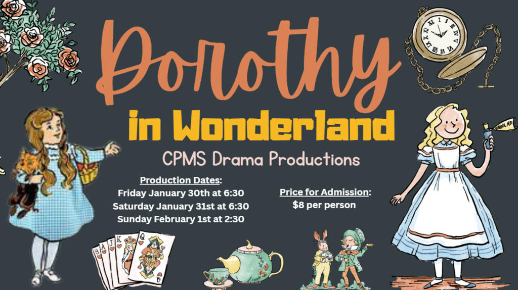 Middle School Play FLyer