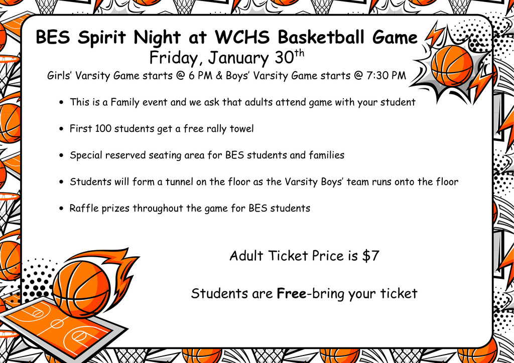 BES spirit night