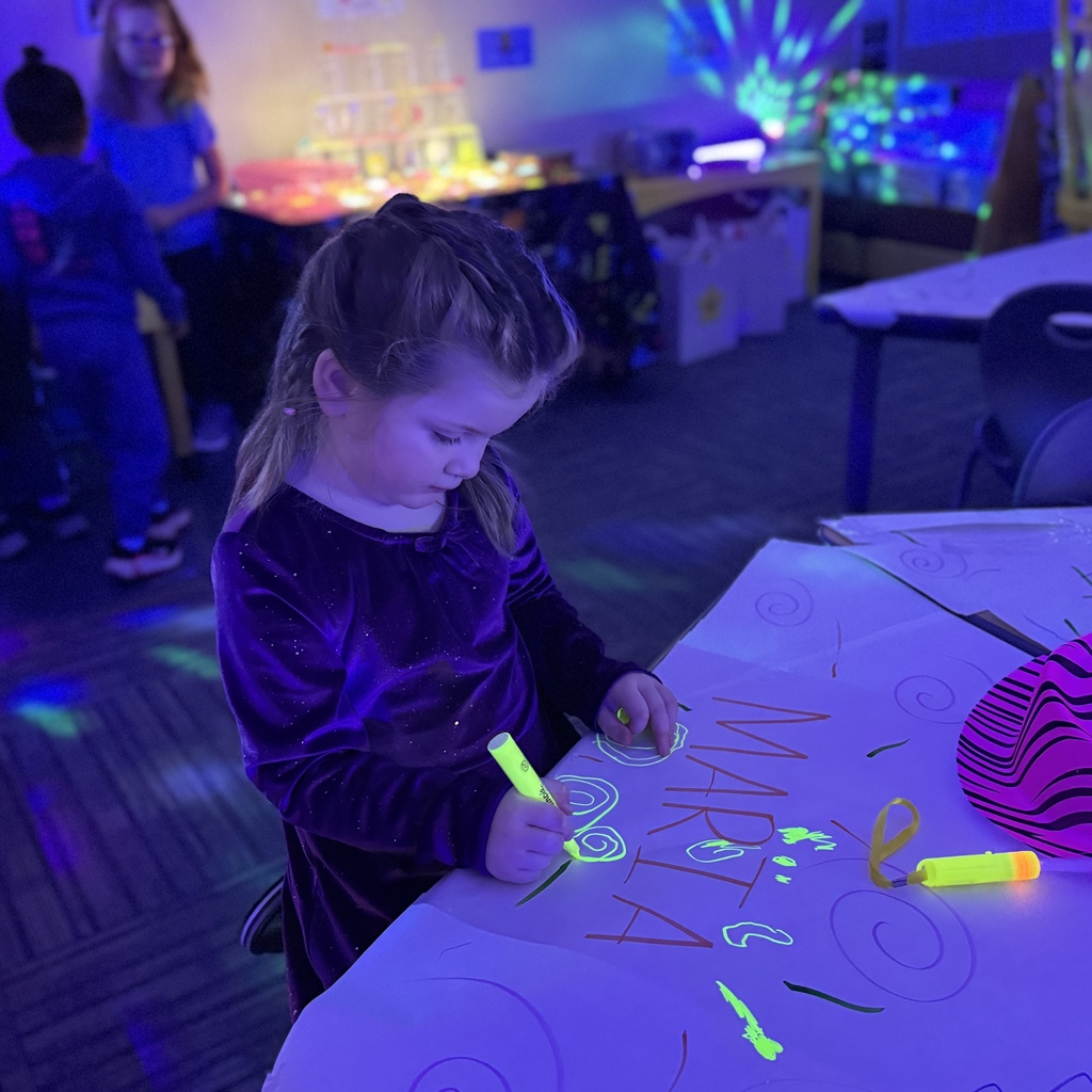 PreK Glow Ball Party