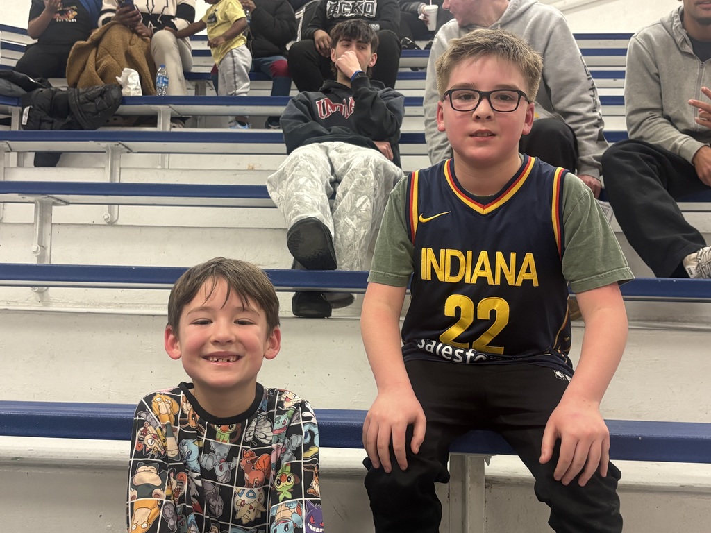 CES Spirit Night at the high school basketball game