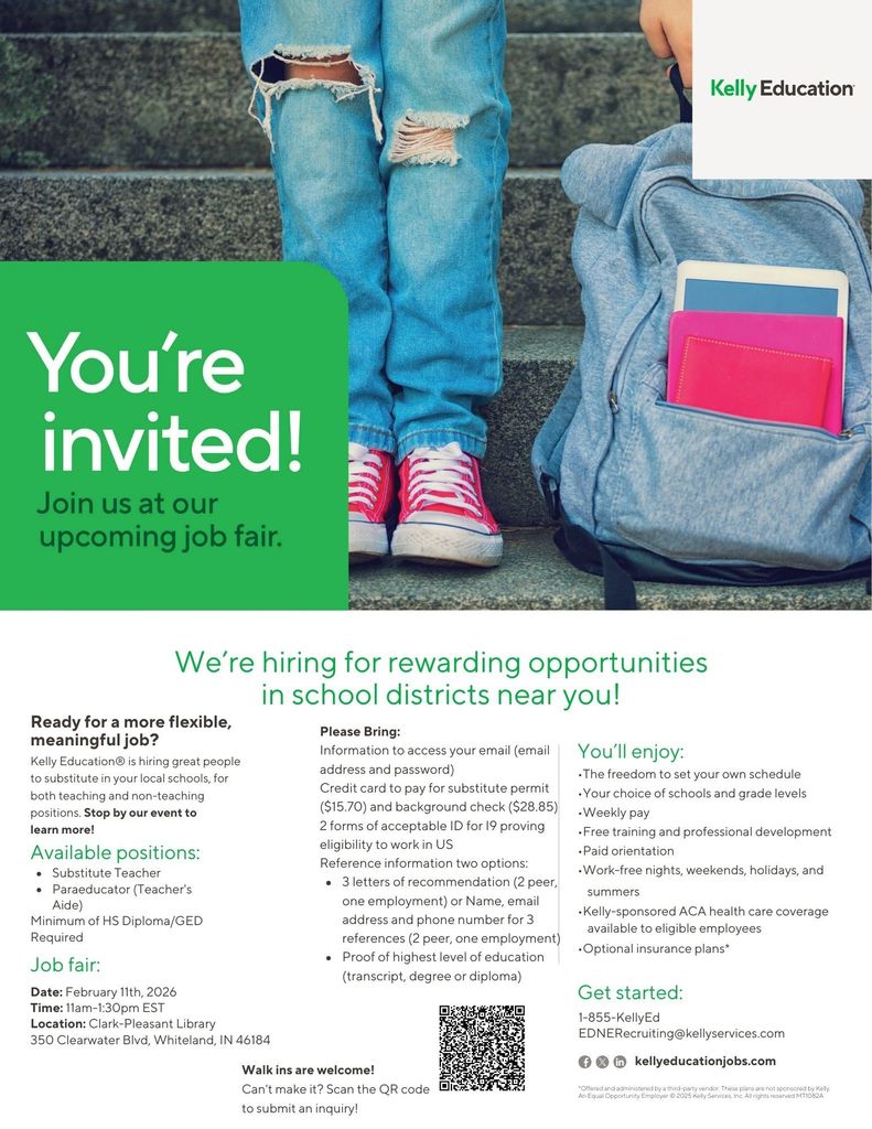 Kelly Education Flyer