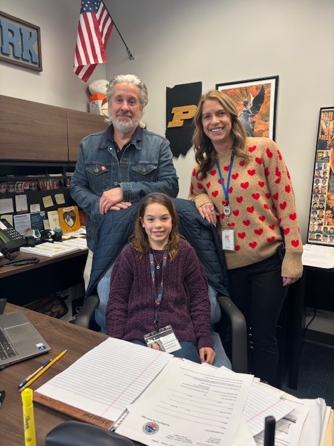 Elana with Dr. Sloan