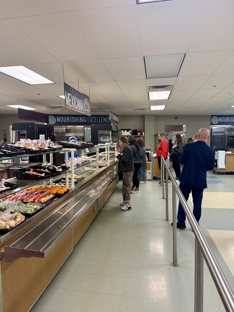 Ambassadors going through the line