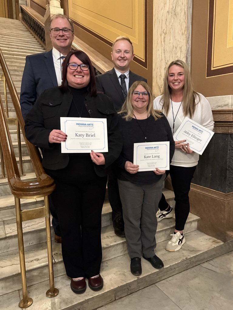 Band Directors Recognized at the Statehouse!