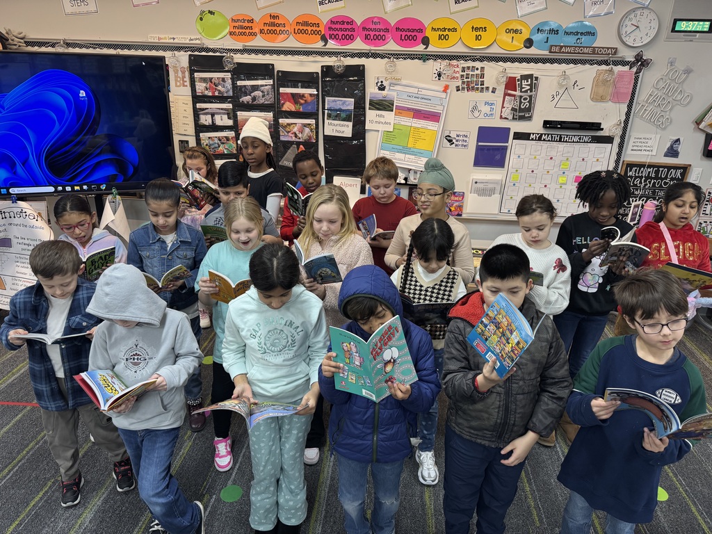 Cambell's class is reading