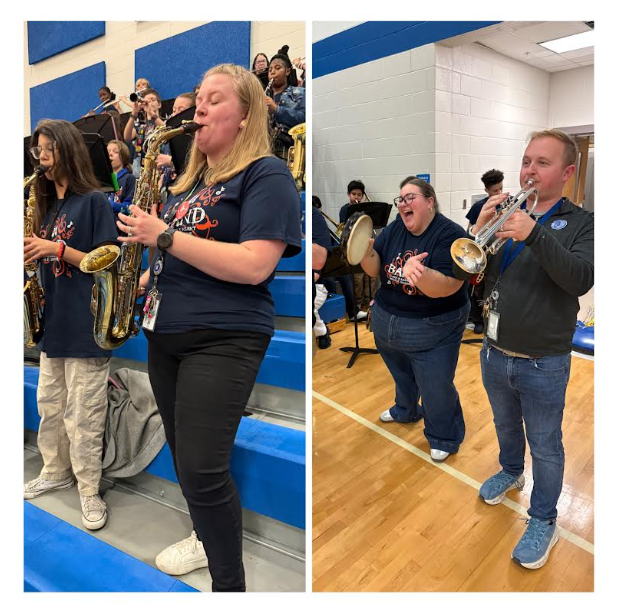 CPMS Band with staff