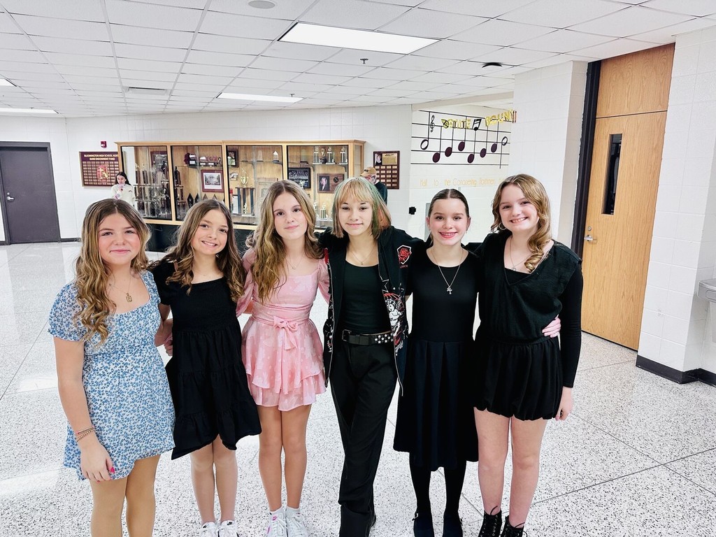 CPMS Band kids at ISSMA