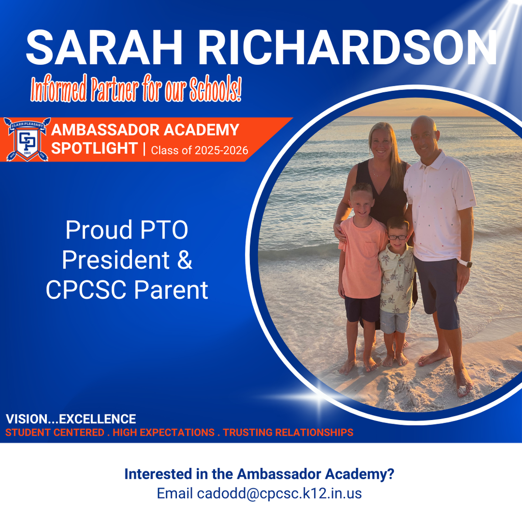 Sarah Richardson Ambassador Academy Graphic