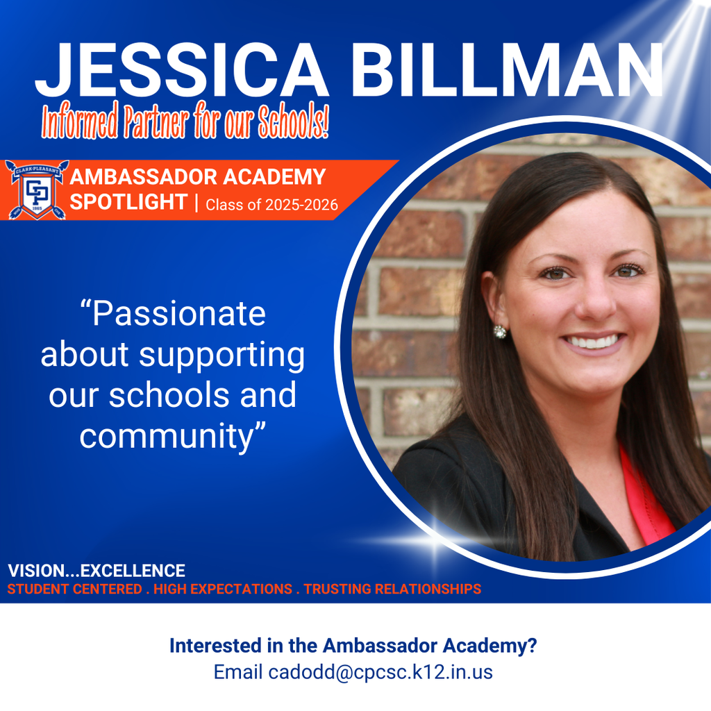Jessica Billman Ambassador Academy Graphic