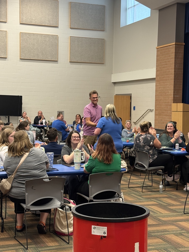 Jill being recognized by Brad