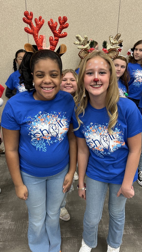 Choir kids at Christmas with headbands