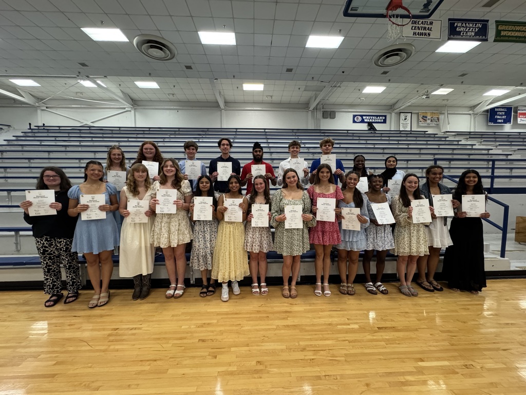 New NHS Inductees 