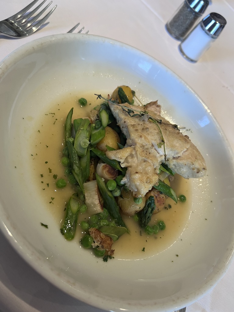 Chicken and greens