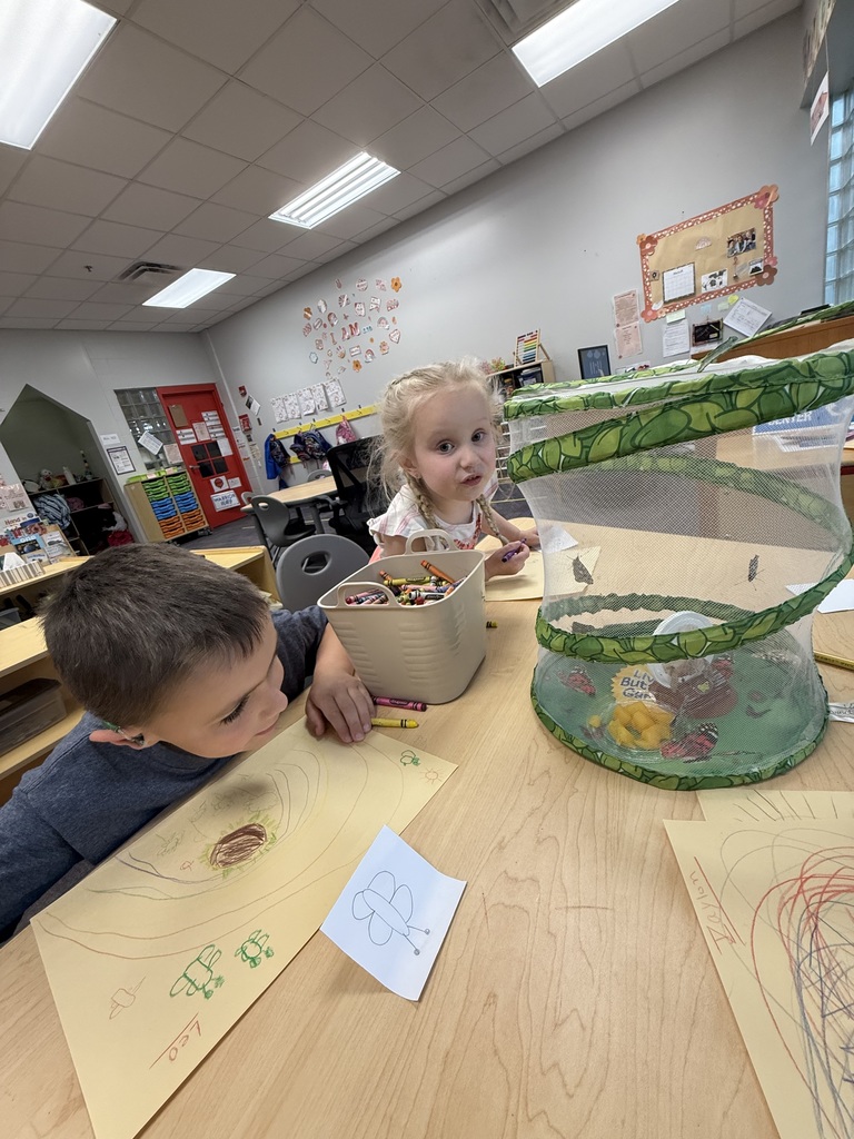CES Pre-K and butterflies