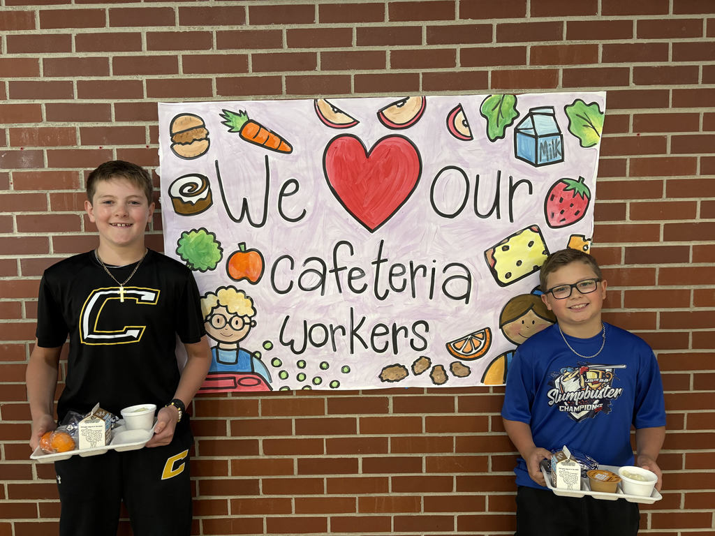 Thank you to our great CES Cafeteria Staff!