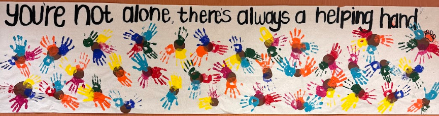 Helping Hand Student Artwork