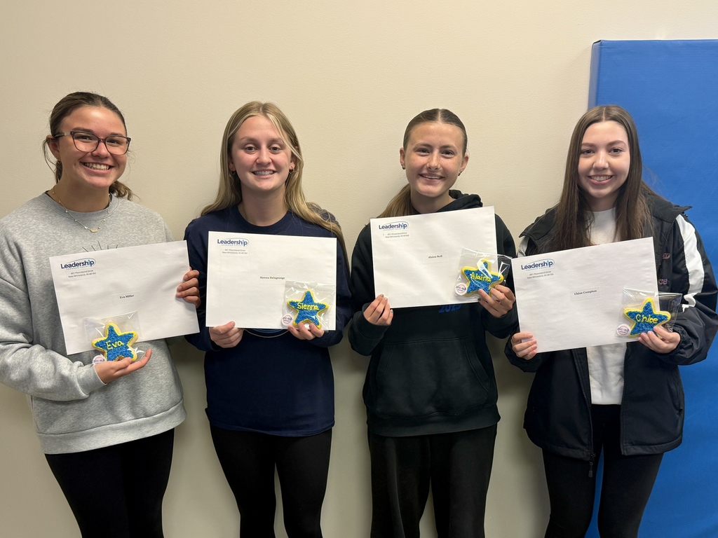 First four winners with their cookies