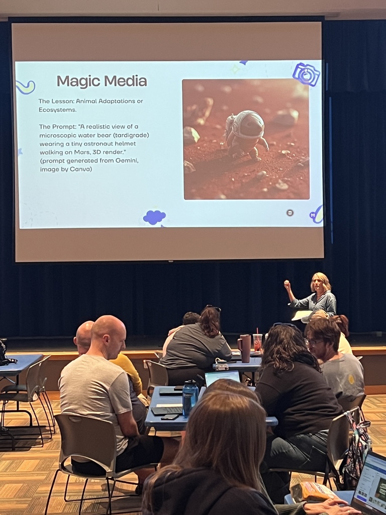 Christa talking about Magic Media