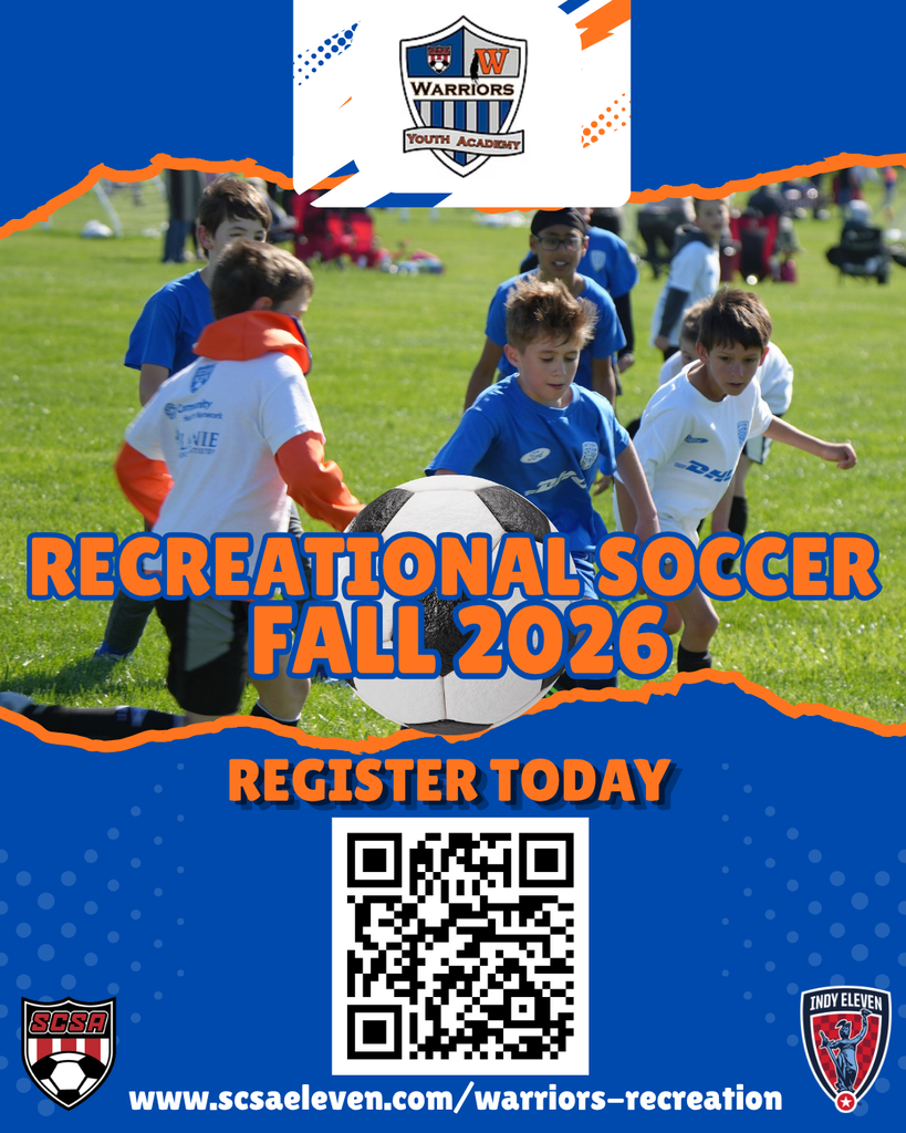 recreational soccer sign ups for this fall flyer