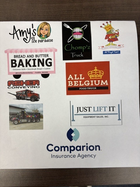 Local vendors at the CES Car Show Fundraiser