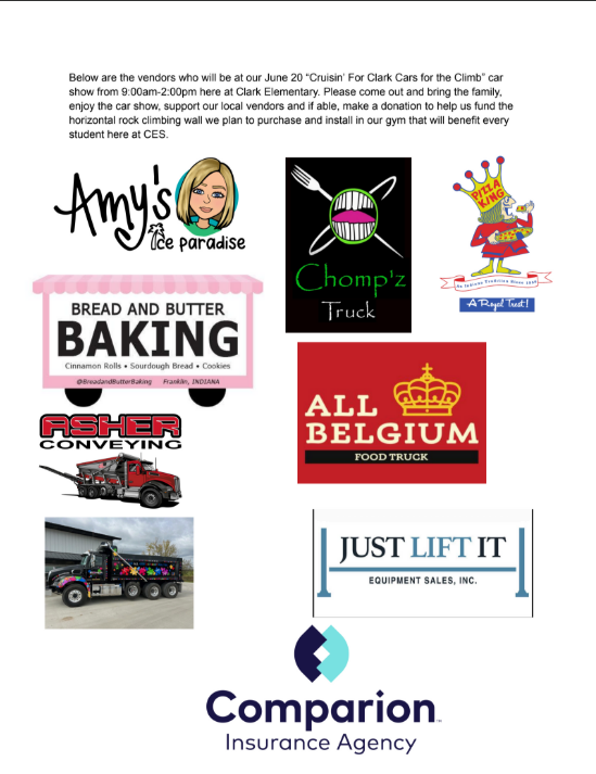 Vendor and sponsor logos