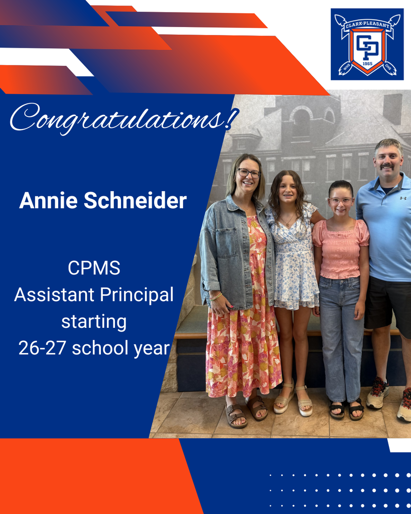 Annie Schneider new AP at CPMS