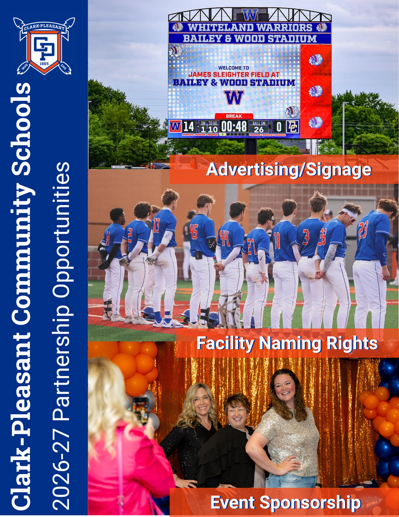 2026-2027 Sponsorship Packet Front Page