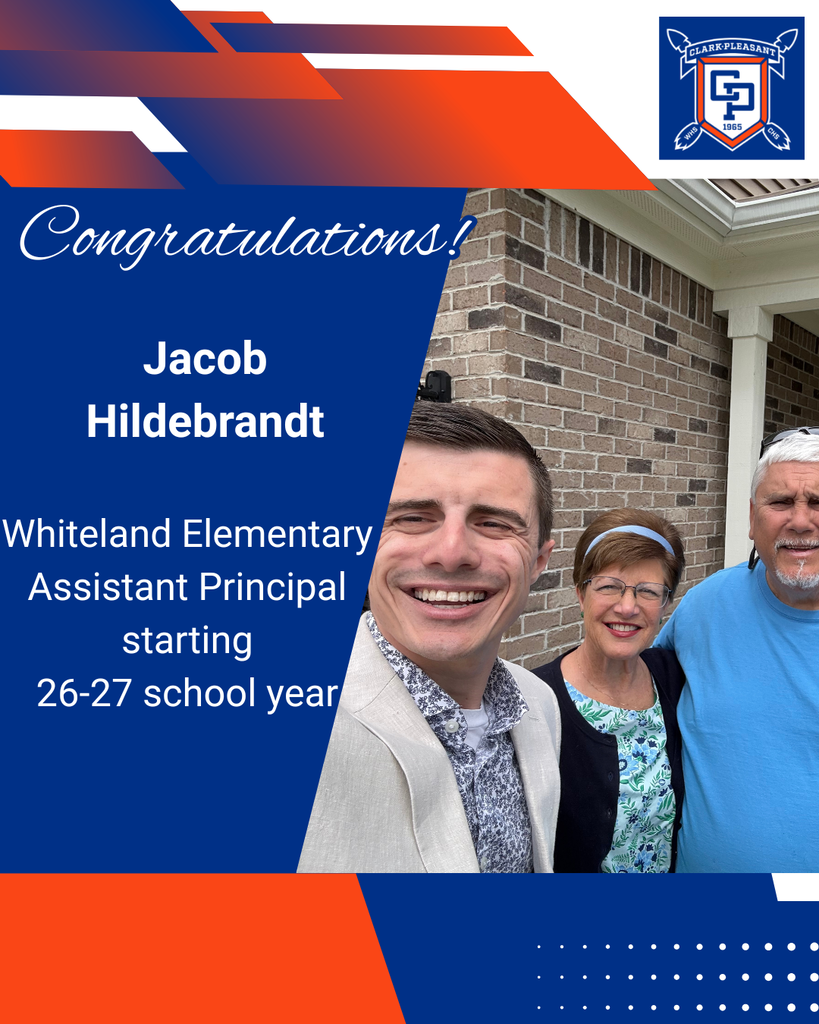 Jacob Hildebrant new Assistant Pricipal WES