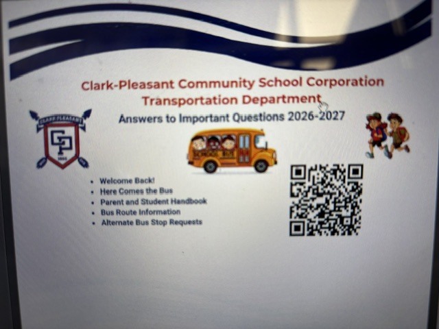 Clark Pleasant Transportation Information