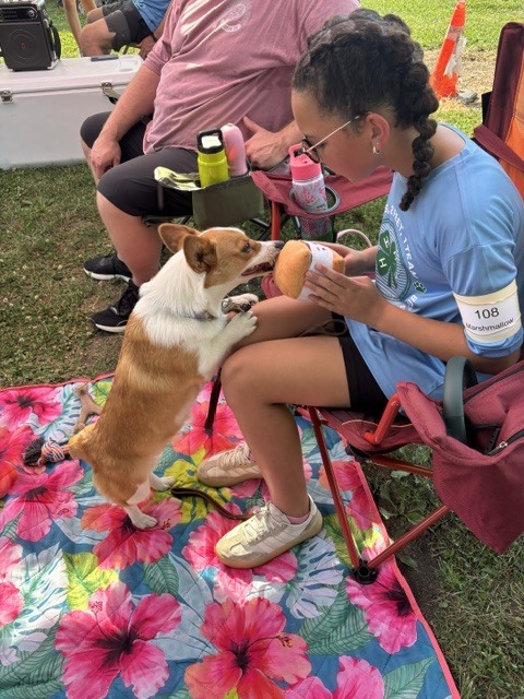 Eve e and Marshmallow