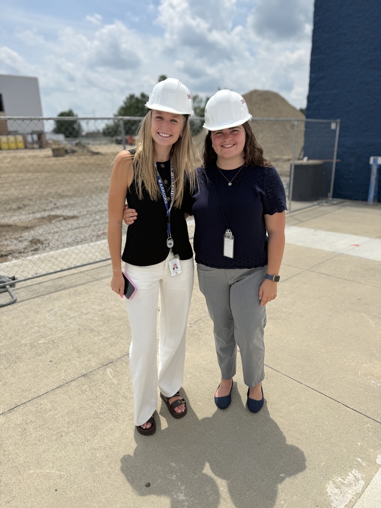 Sophie and Kylie at Ground Breaking