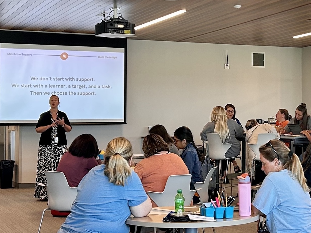 Outside educators teaching