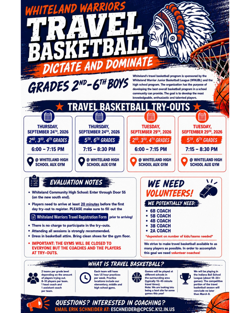 Travel Basketball Flyer