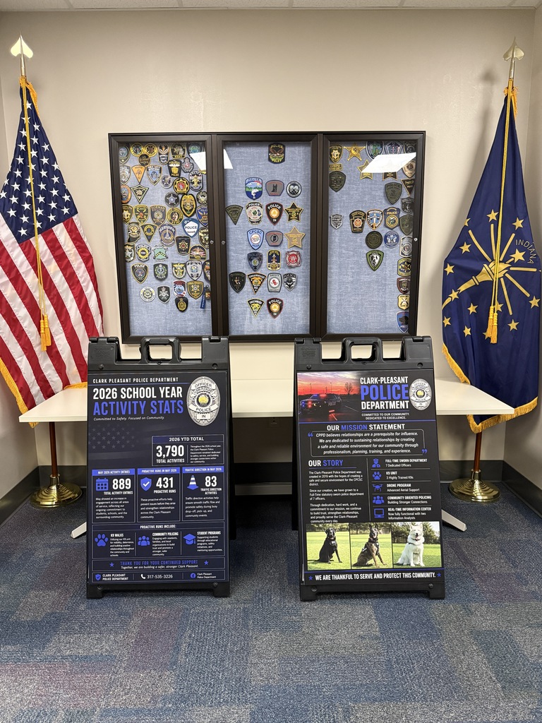 Display at the police department