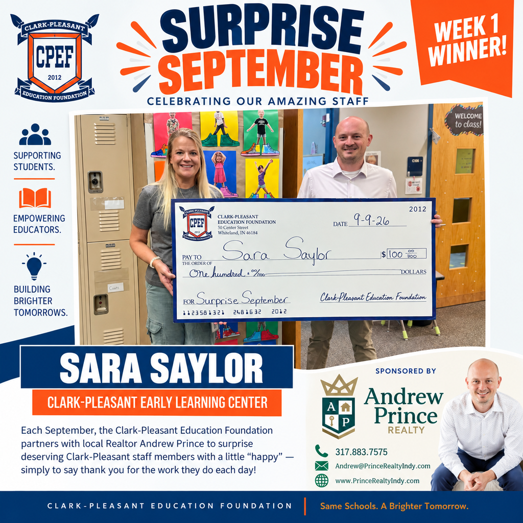 Surprise September graphic for Sara