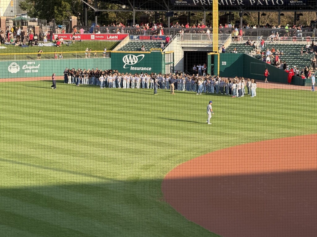 Choir on the field