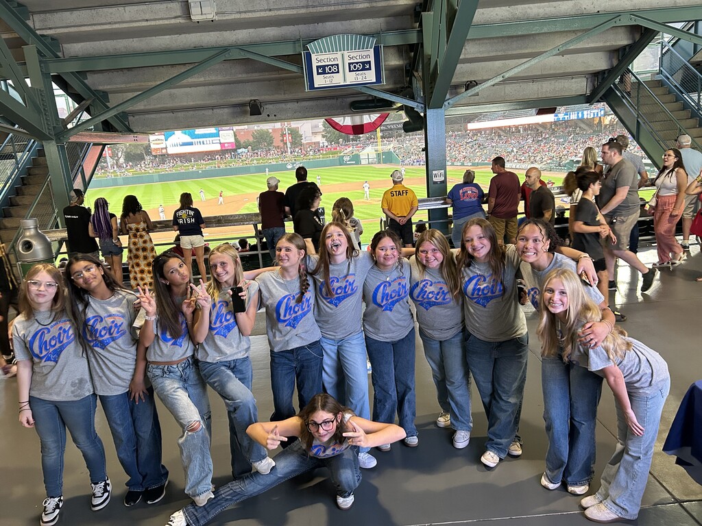Big group smiling