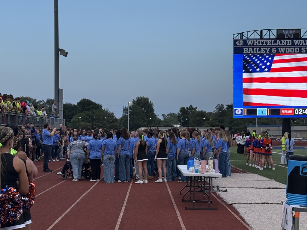 Choir singing National Anthem