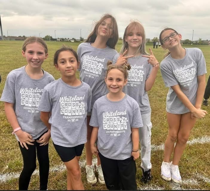 group of girls posing