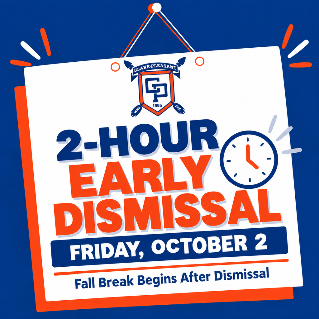 2 hour early dismissal graphic