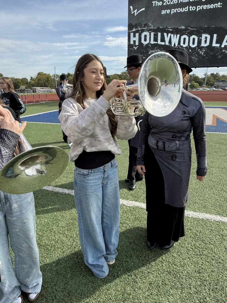 girl trying instrument