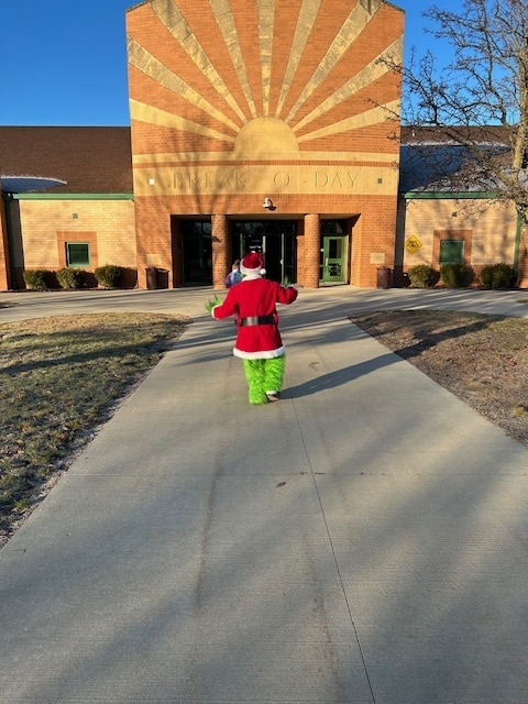 The Grinch visits BES