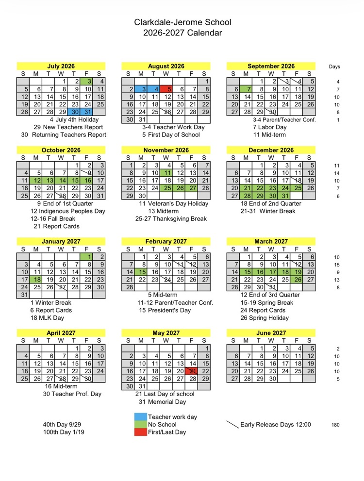 calendar