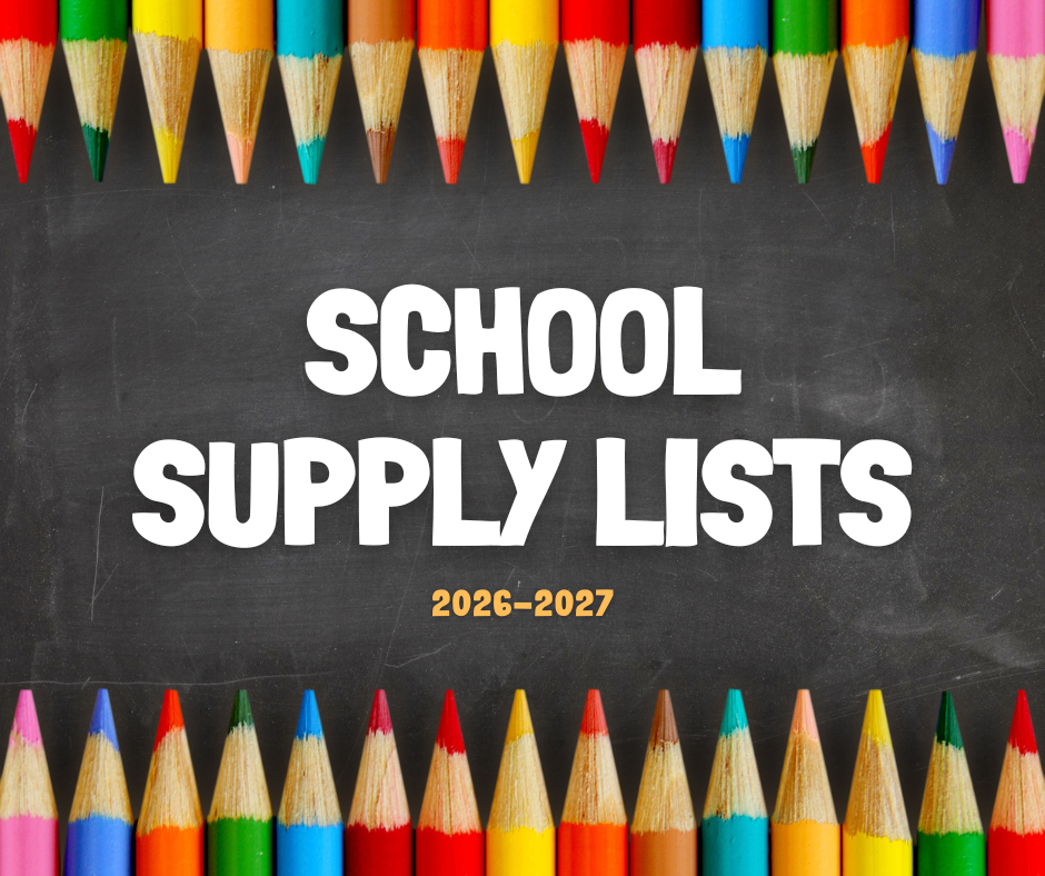 school supply lists