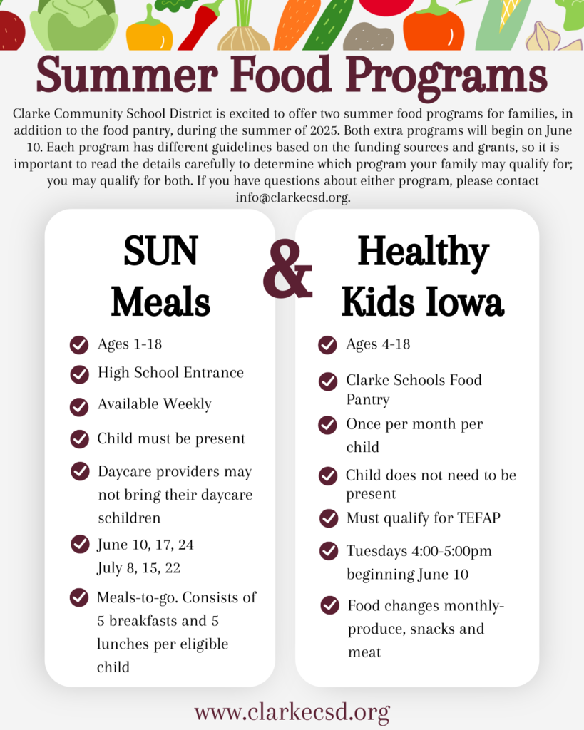 Summer Food Programs