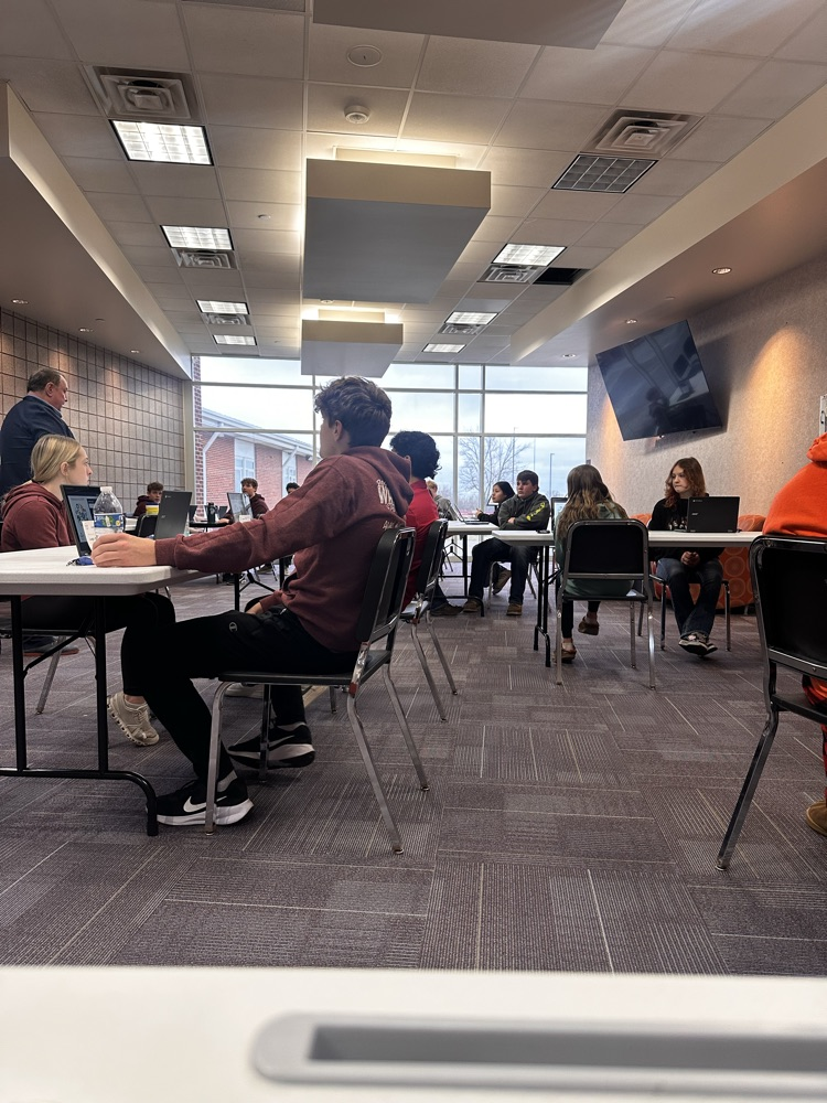 8th graders taking NAEP test 