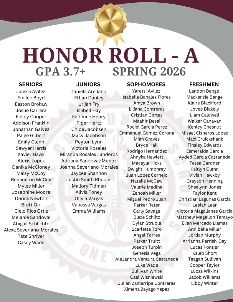 honor roll A