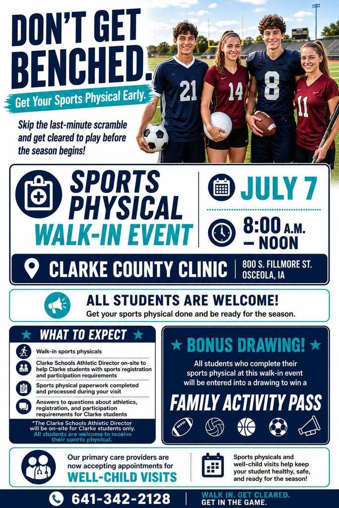 sports physicals