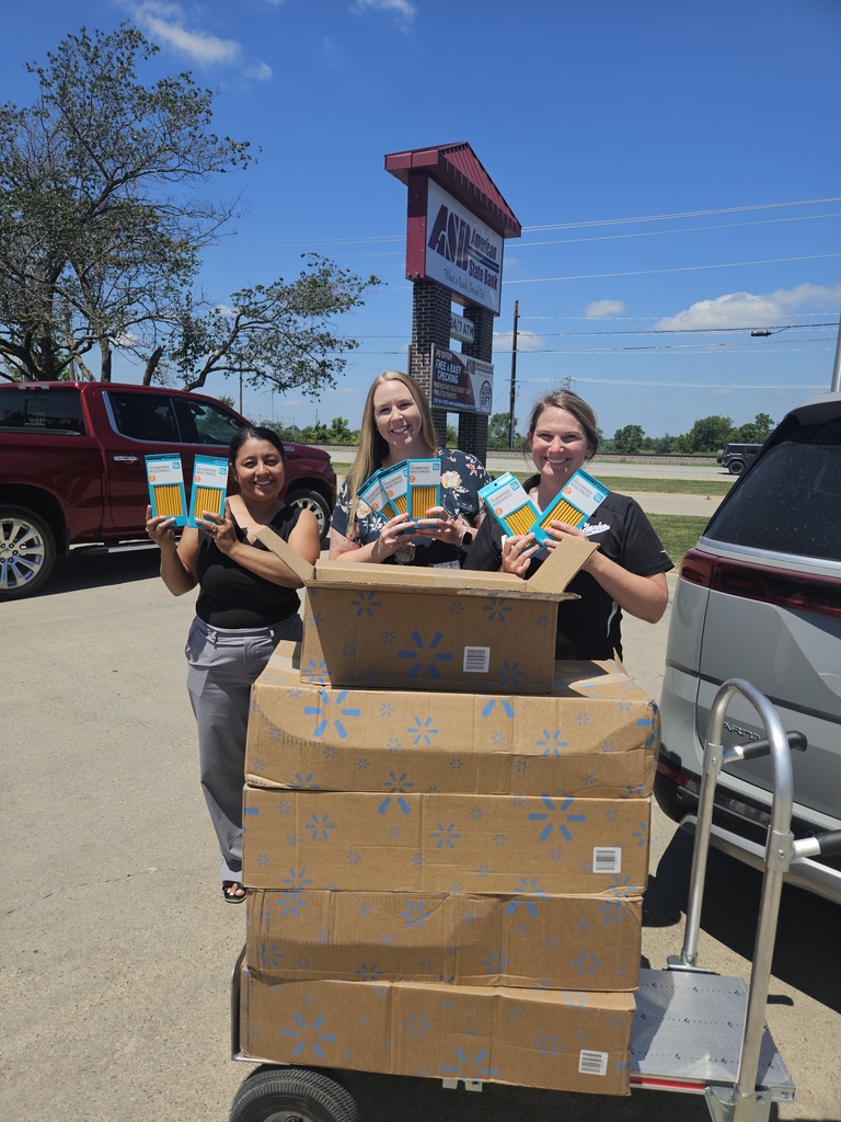 ASB Pencil Donation
